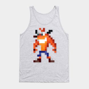 Crash low-res pixelart Tank Top